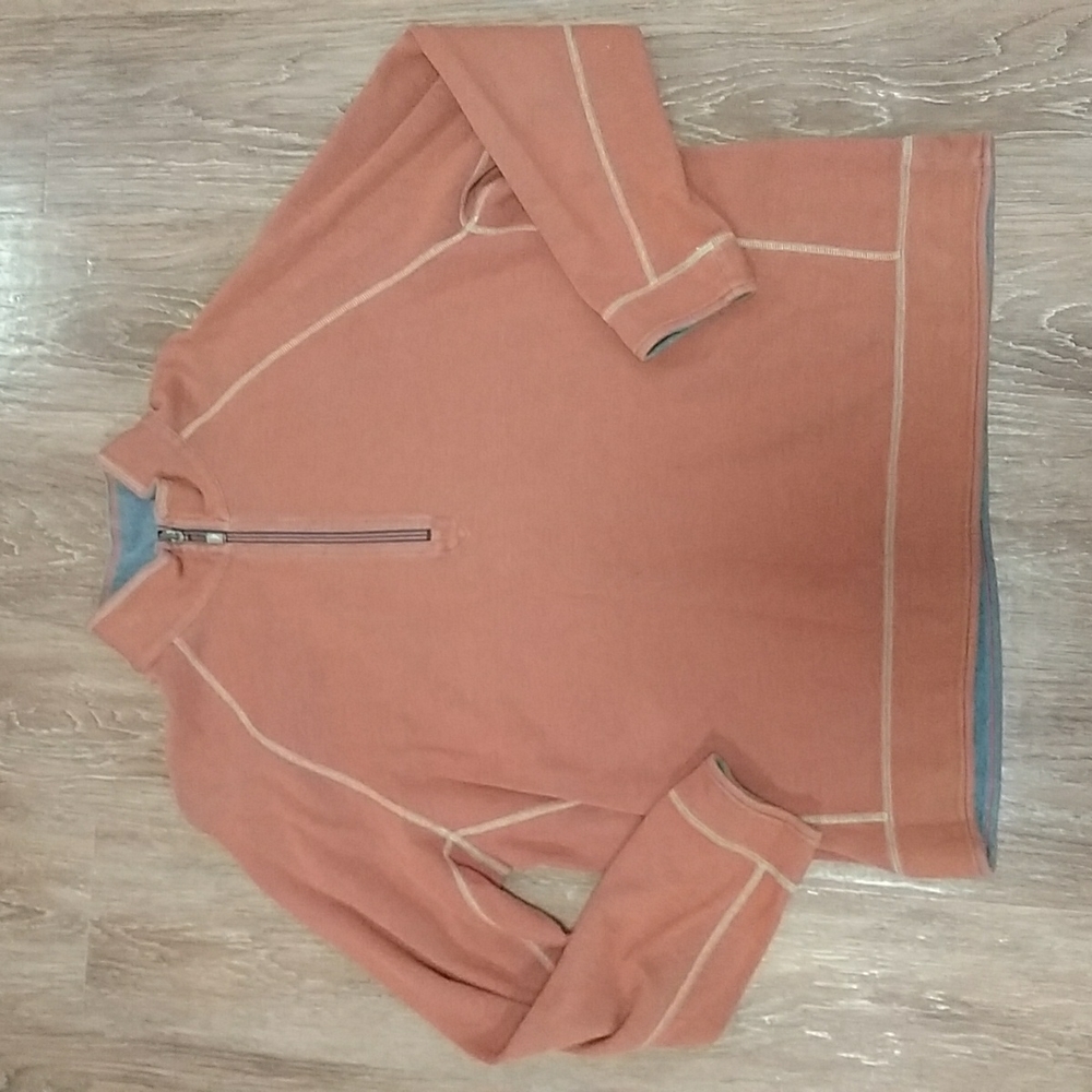 (L) Tommy Bahama Jeans Comfy Casual Layers Cozy Warm Ski Hiking Athleisure